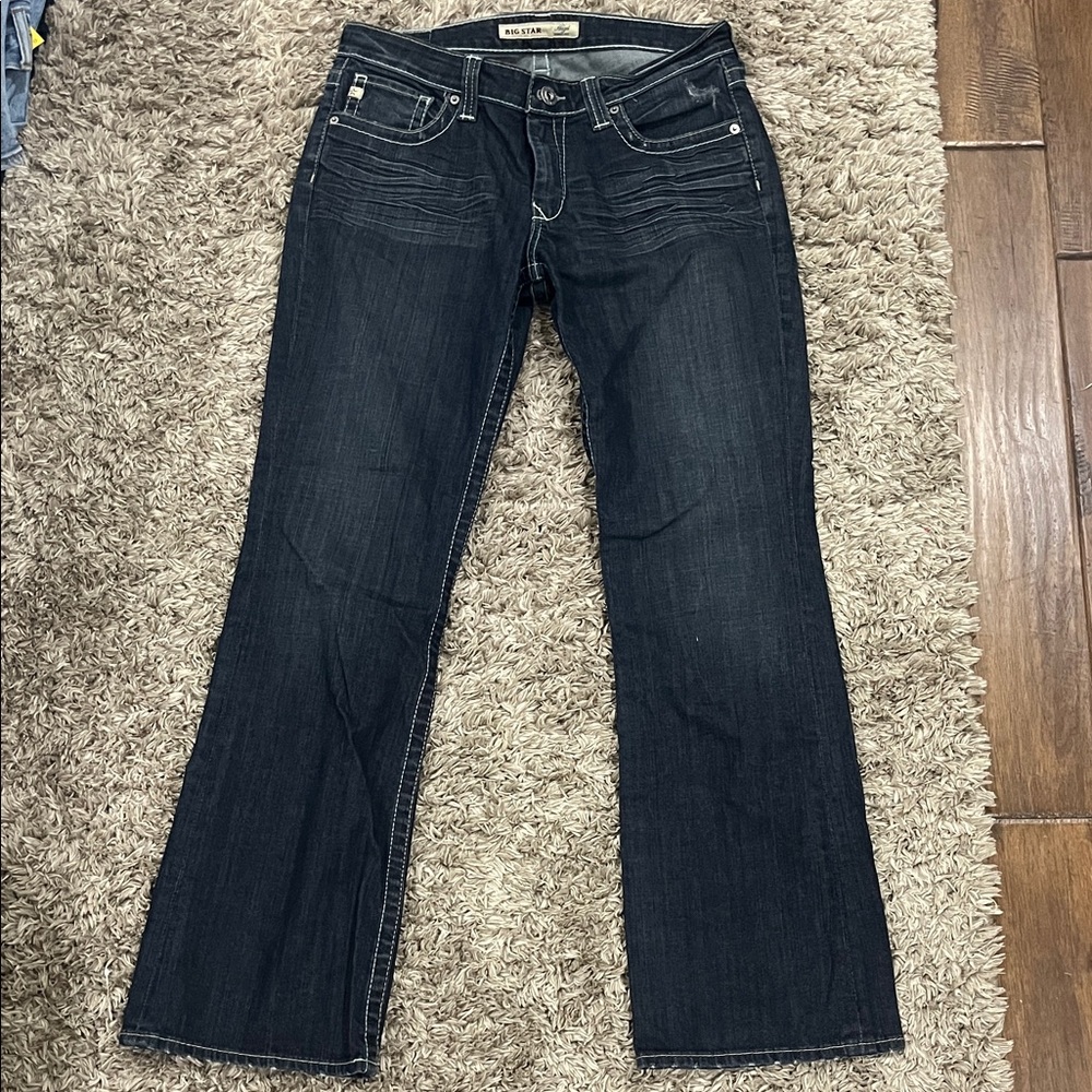 Big Star Dark Blue Boot Cut Jeans